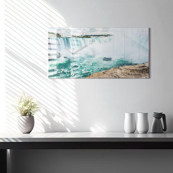 Reloj horizontal Barco en el Niágara