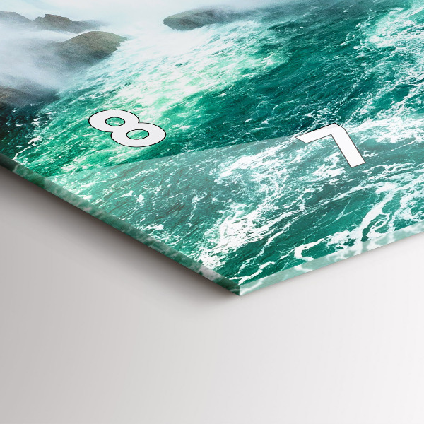 Reloj horizontal Barco en el Niágara