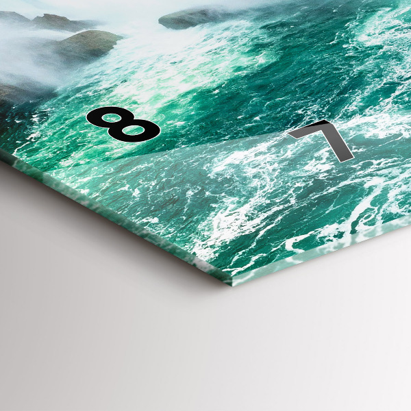 Reloj horizontal Barco en el Niágara