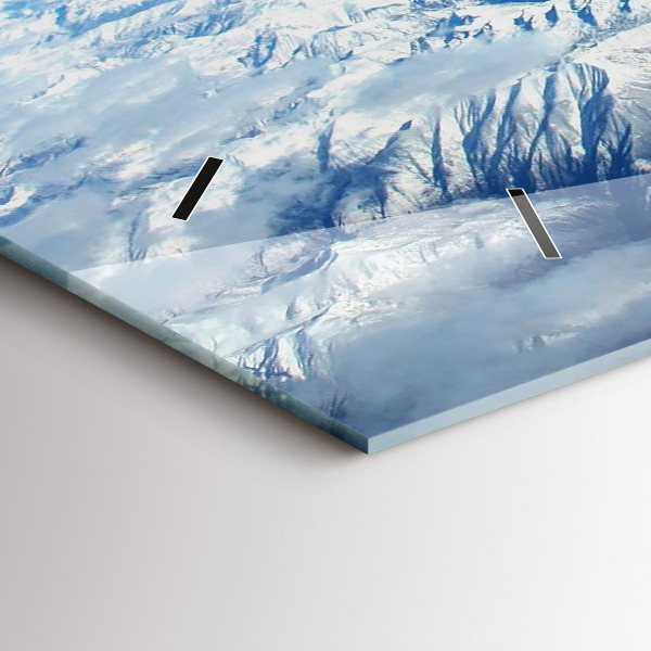 Reloj horizontal Barco de pesca en el puerto