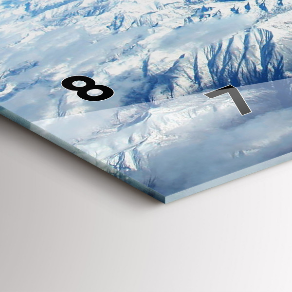 Reloj horizontal Barco de pesca en el puerto