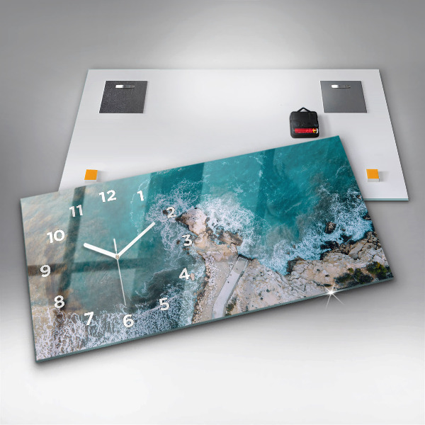 Reloj horizontal Fiordos en la Costa Blanca