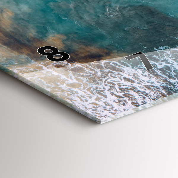 Reloj horizontal Fiordos en la Costa Blanca