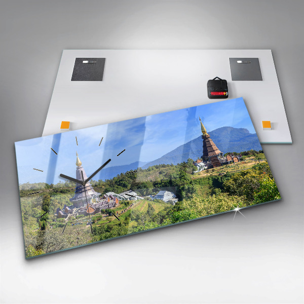 Reloj horizontal Parque nacional de Chiang mai