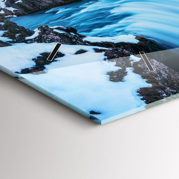 Reloj horizontal Cascada de Godafoss Islandia