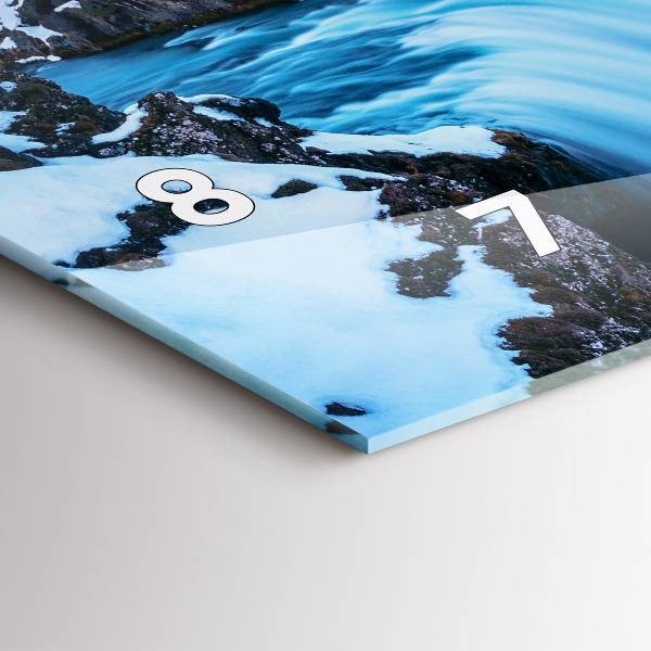 Reloj horizontal Cascada de Godafoss Islandia