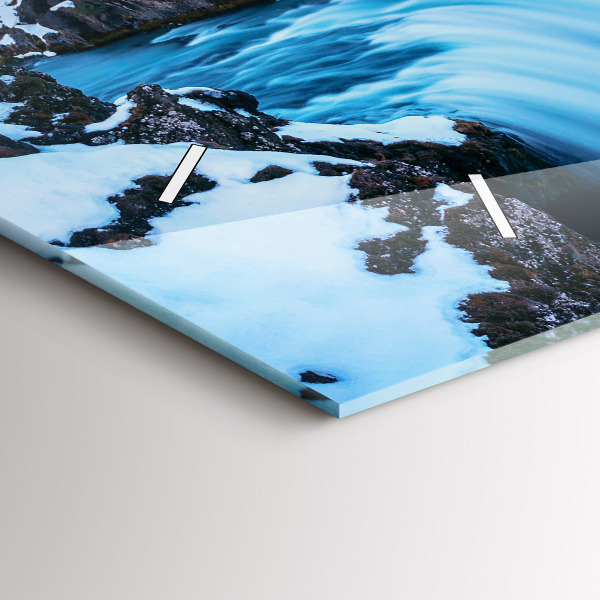 Reloj horizontal Cascada de Godafoss Islandia