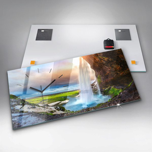 Reloj horizontal Cascada en Islandia