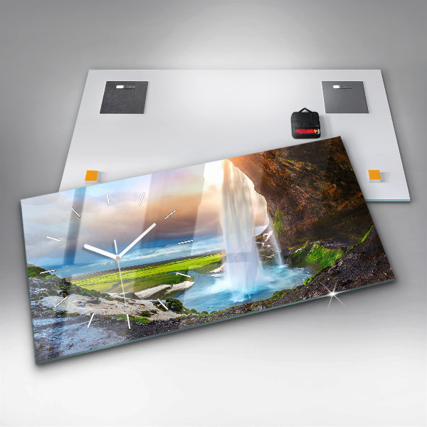 Reloj horizontal Cascada en Islandia