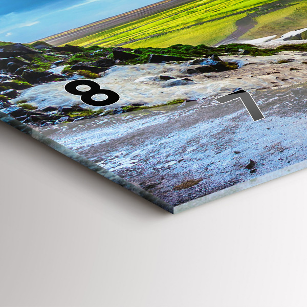 Reloj horizontal Cascada en Islandia