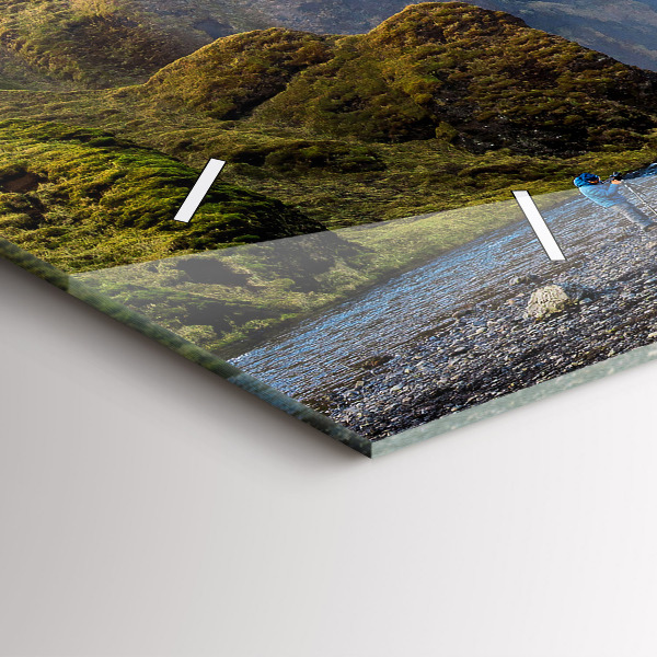 Reloj de cristal horizontal Cascada en Islandia