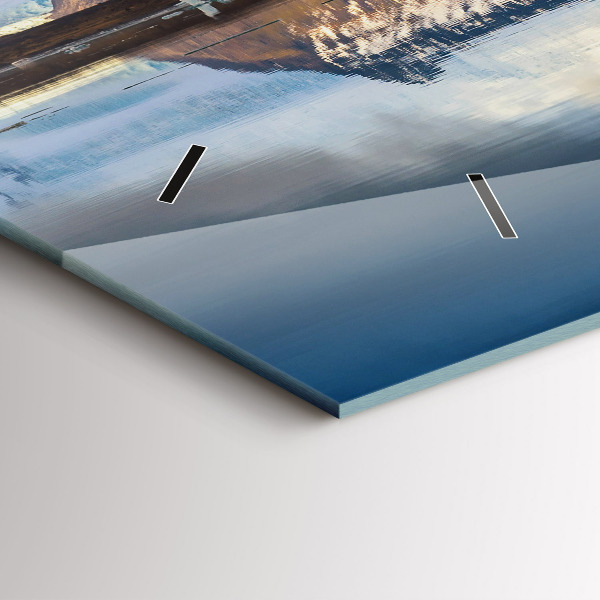 Reloj de cristal horizontal Lago Jokulsarlon Islandia