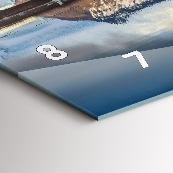 Reloj de cristal horizontal Lago Jokulsarlon Islandia