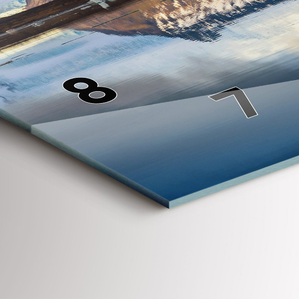 Reloj de cristal horizontal Lago Jokulsarlon Islandia