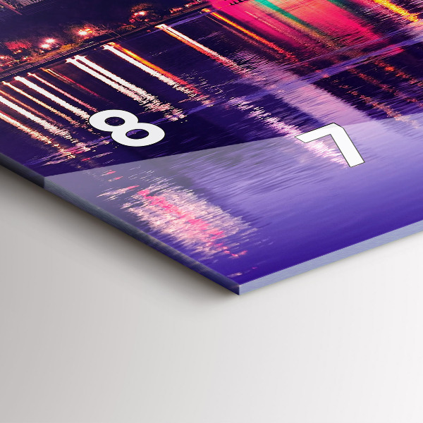 Reloj horizontal Horizonte de la ciudad de Orlando