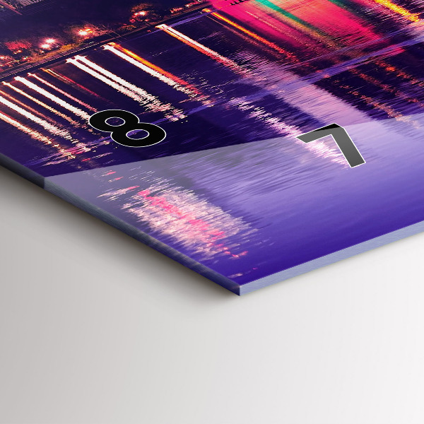 Reloj horizontal Horizonte de la ciudad de Orlando