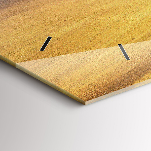 Reloj horizontal Paisaje rural de Moravia