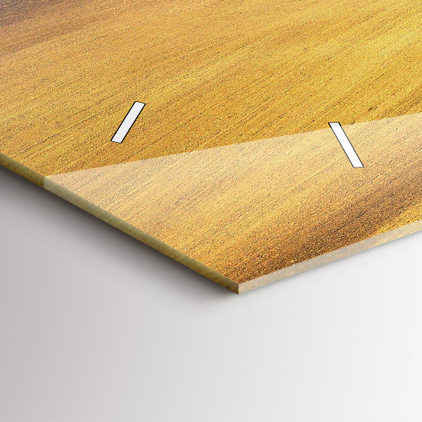 Reloj horizontal Paisaje rural de Moravia