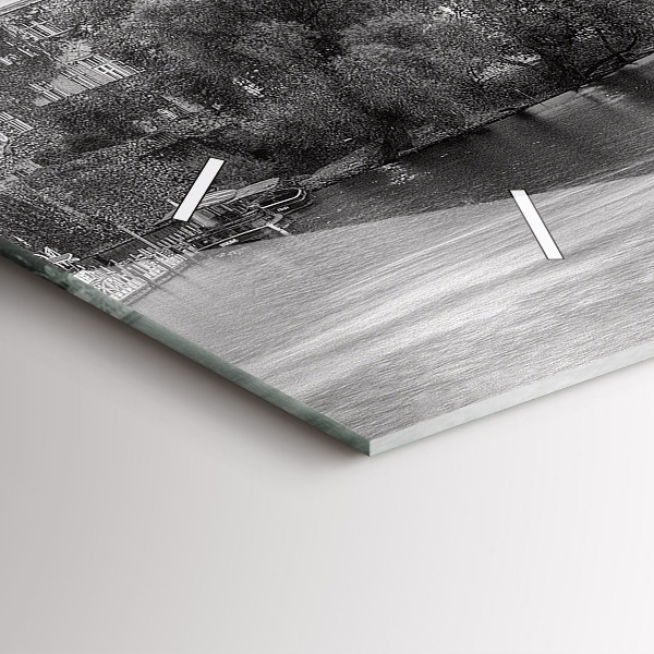 Reloj horizontal Vista del Puente de Carlos Praga