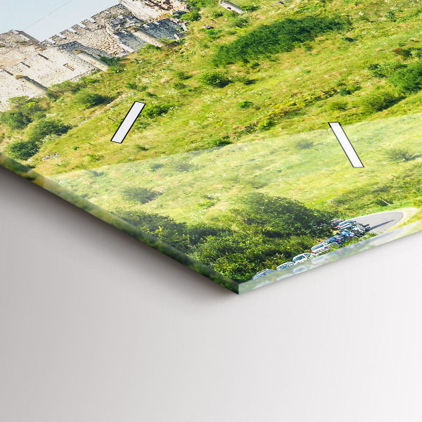 Reloj horizontal Castillo de Spiš en Eslovaquia