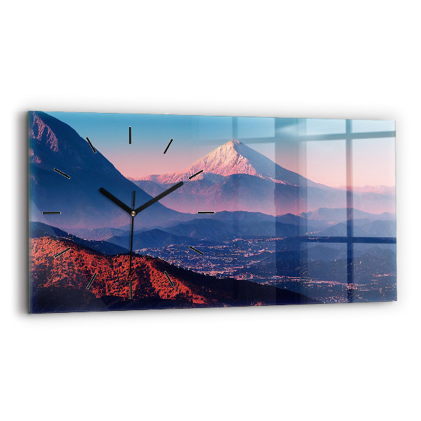 Reloj horizontal Montañas en San Antonio USA