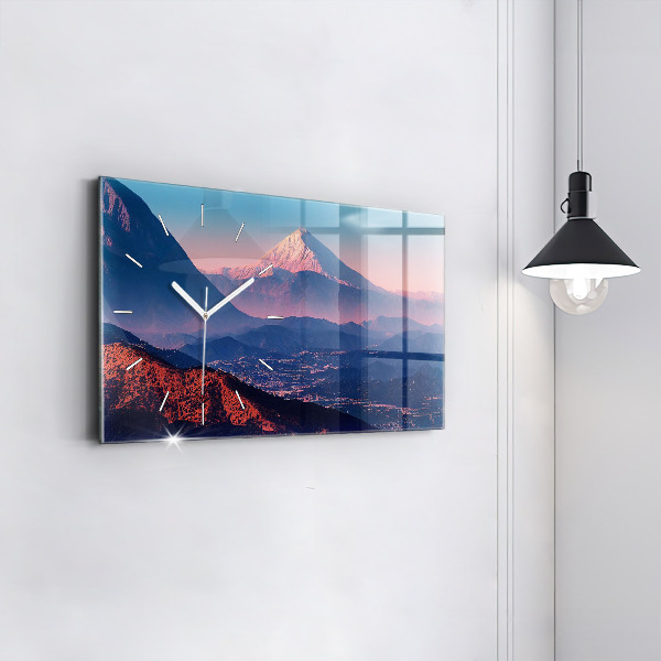 Reloj horizontal Montañas en San Antonio USA