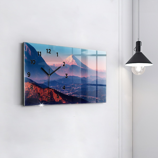 Reloj horizontal Montañas en San Antonio USA