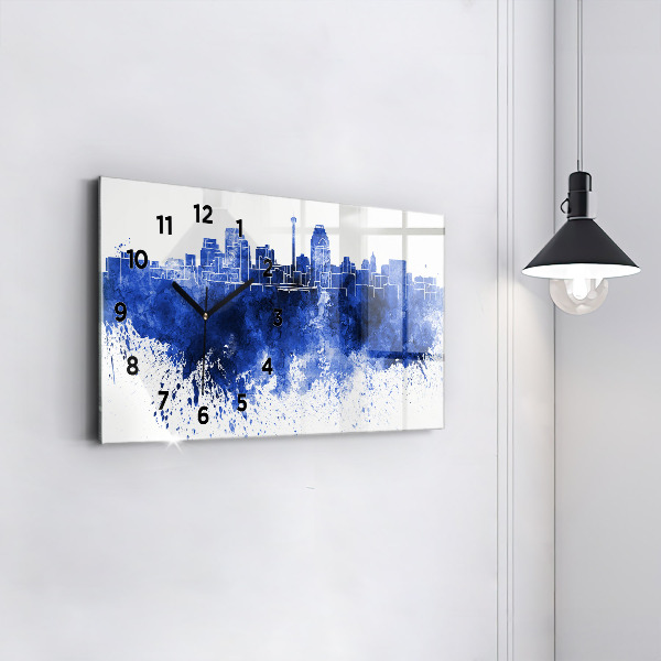 Reloj horizontal Acuarela de San Antonio