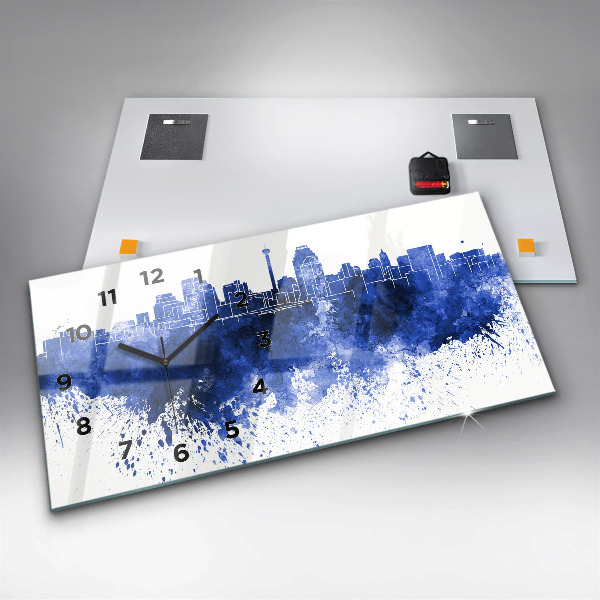 Reloj horizontal Acuarela de San Antonio