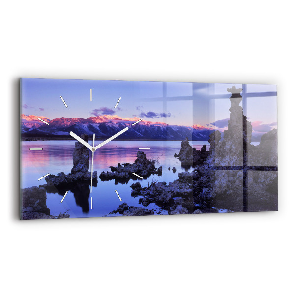 Reloj horizontal Lago California
