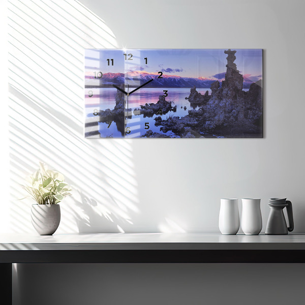 Reloj horizontal Lago California