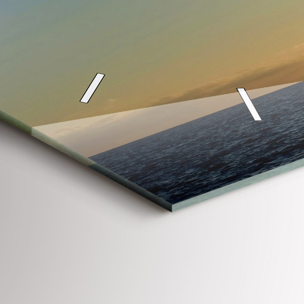 Reloj horizontal Baile español en el mar