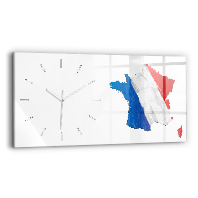 Reloj horizontal Bandera de Francia