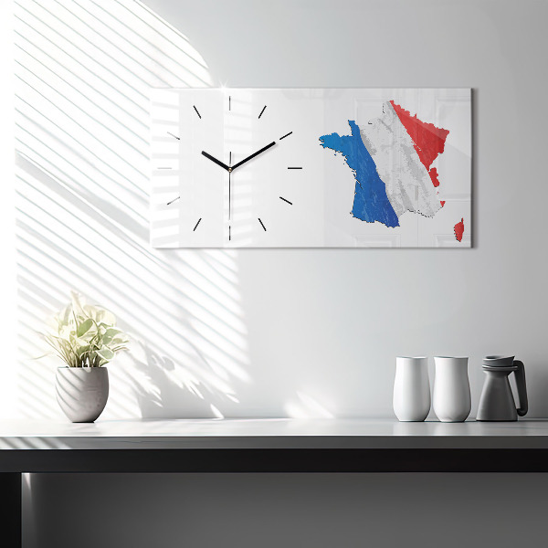 Reloj horizontal Bandera de Francia