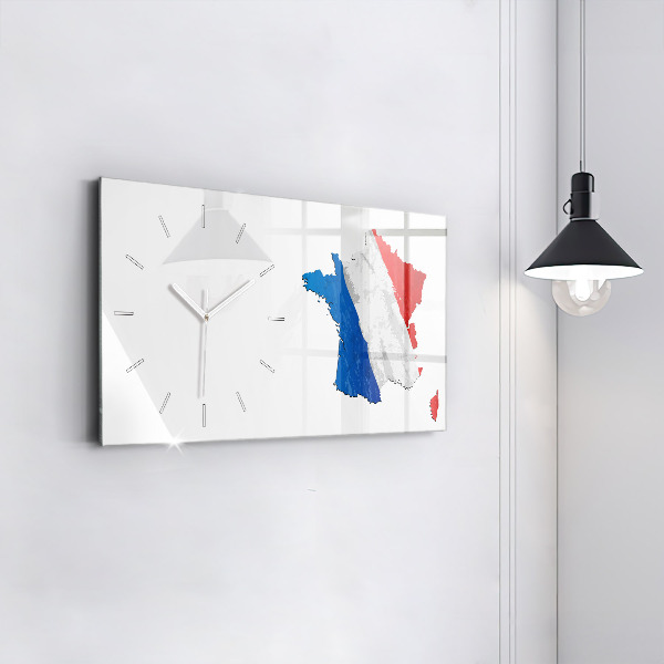 Reloj horizontal Bandera de Francia
