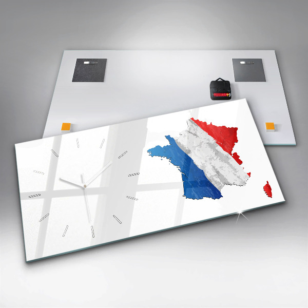 Reloj horizontal Bandera de Francia
