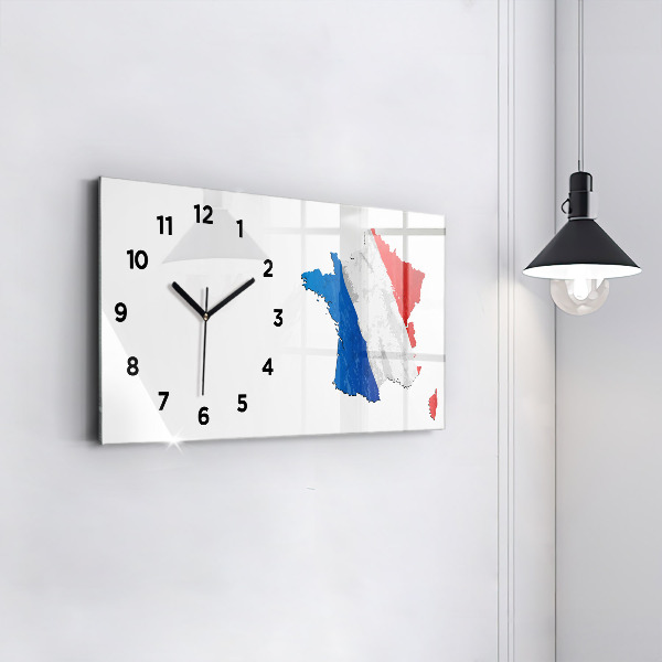 Reloj horizontal Bandera de Francia