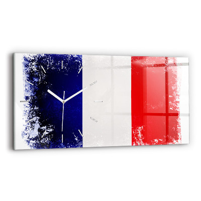 Reloj horizontal Bandera de Francia