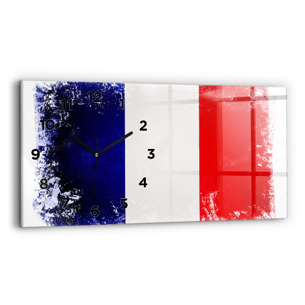 Reloj horizontal Bandera de Francia