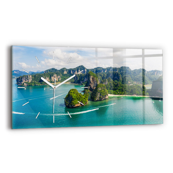 Reloj horizontal Isla en Tailandia