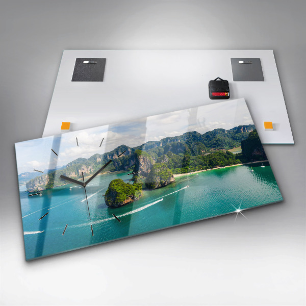 Reloj horizontal Isla en Tailandia