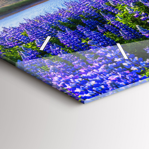 Reloj horizontal Vista de montaña Islandia