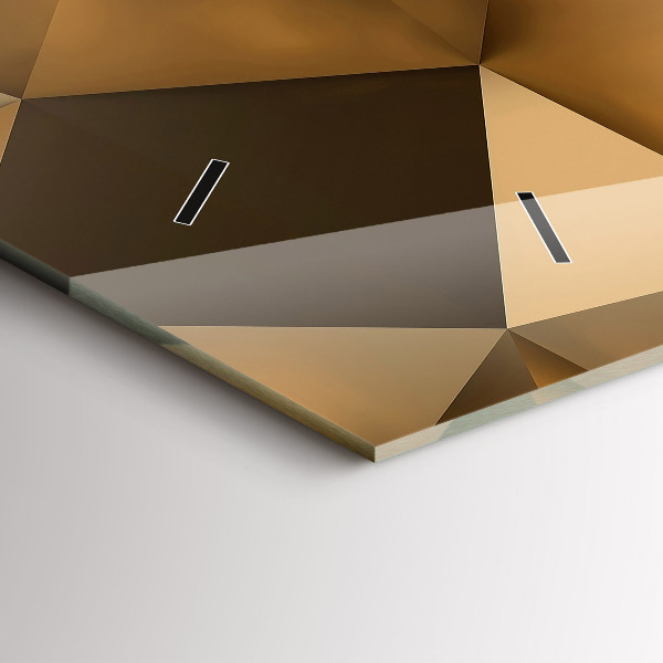 Reloj horizontal Textura geométrica