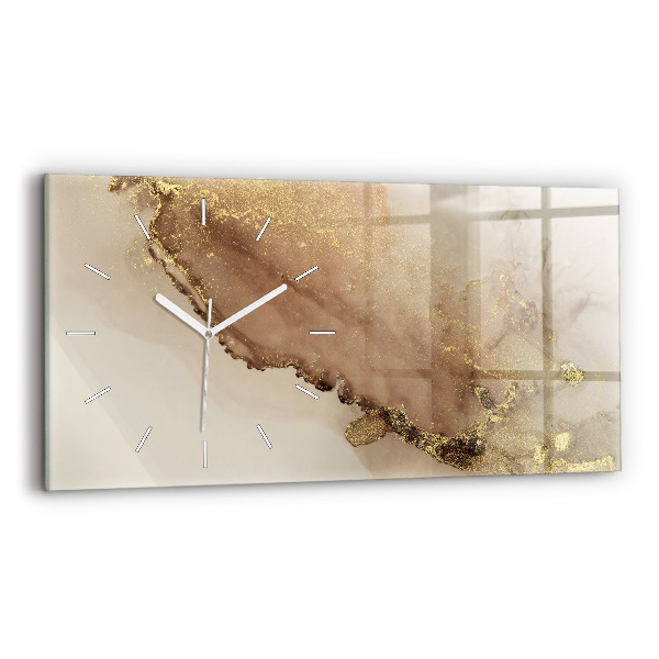 Reloj de cristal horizontal Arte moderno