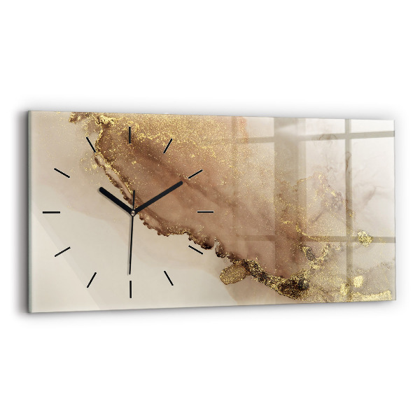 Reloj de cristal horizontal Arte moderno
