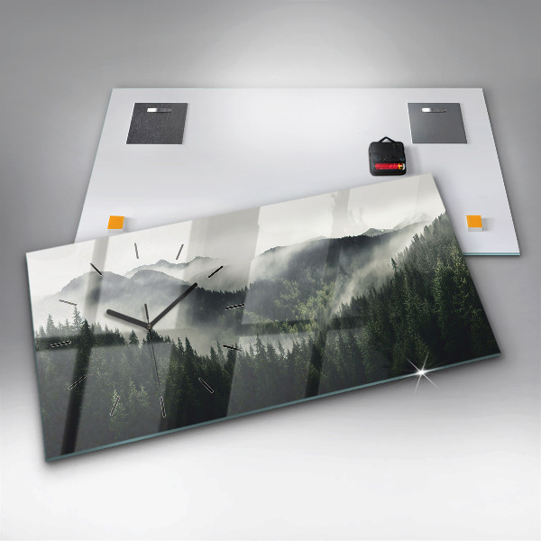 Reloj horizontal Paisaje forestal