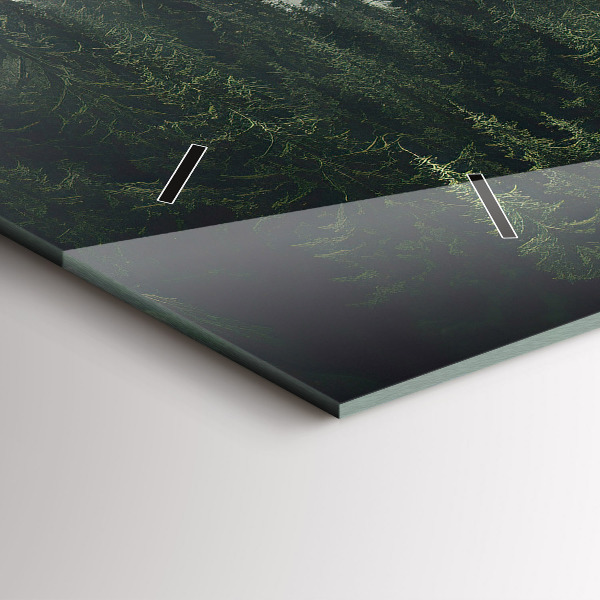 Reloj horizontal Paisaje forestal