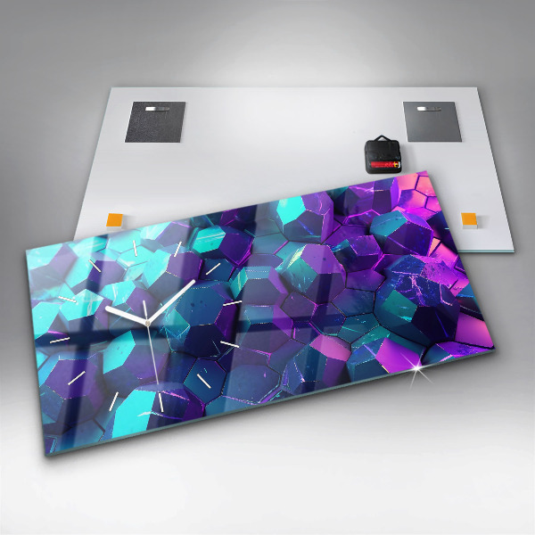 Reloj horizontal Formas geométricas