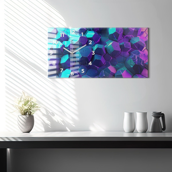 Reloj horizontal Formas geométricas