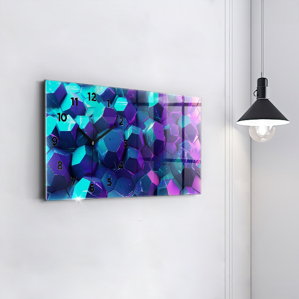 Reloj horizontal Formas geométricas